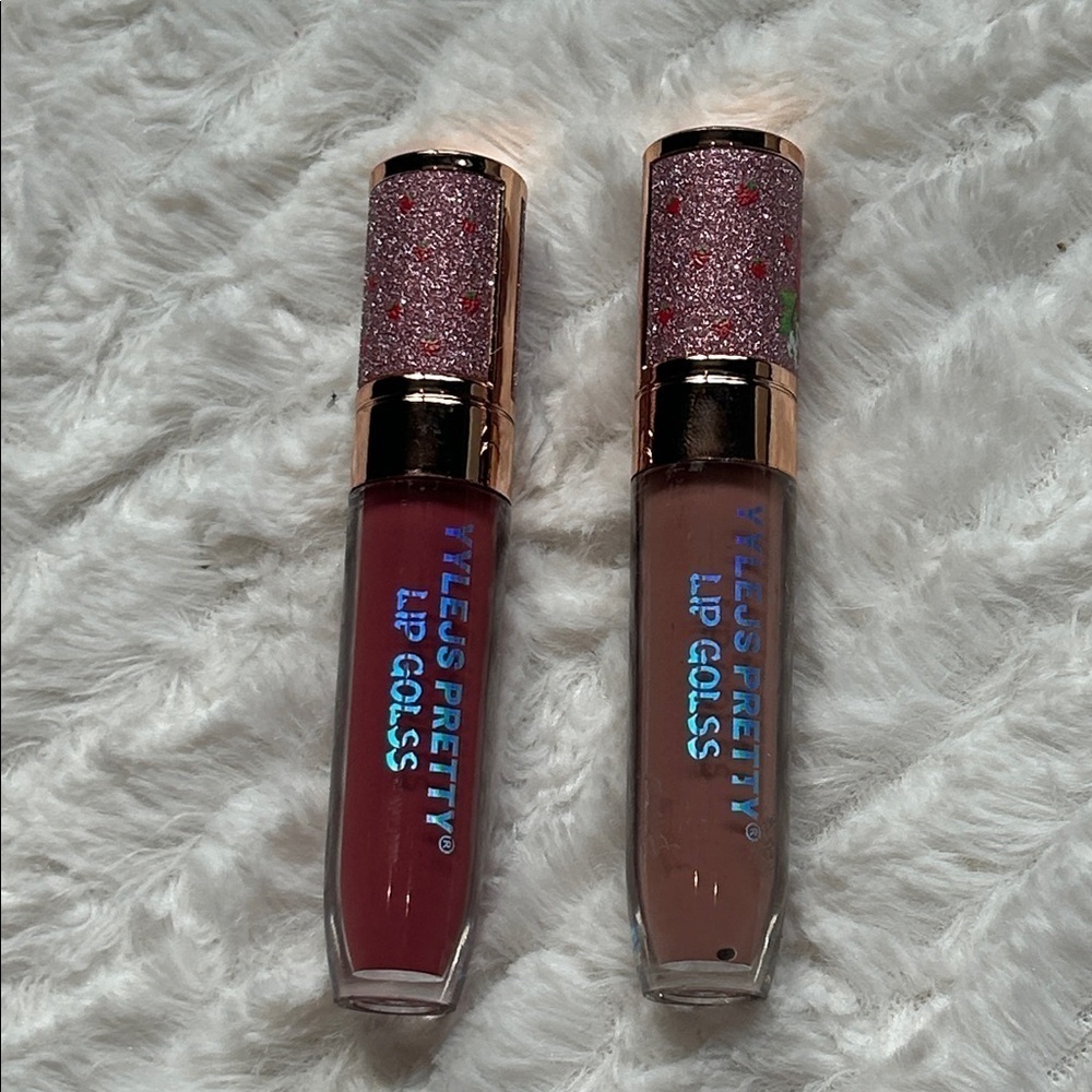 Lip Gloss Set - Red and Brown Shades